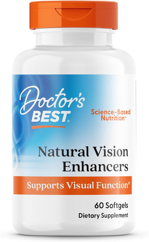 Natural Vision Enhancers 60 Capsules-Doctor's Best-Matakana Pharmacy